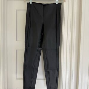 Banana Republic Black Faux Leather Pants - size 2